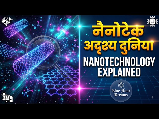 नैनोटेक अदृश्य दुनिया | Nanotechnology Explained | Blue Hour Dreams | Science & Tech