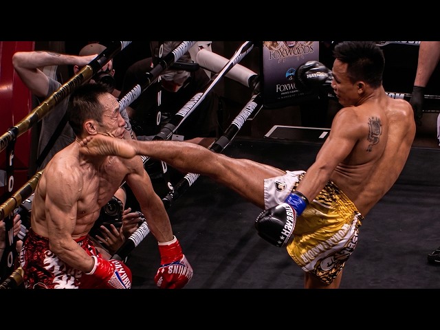 Lerdsila vs. Jacob Hebeisen | Full Muay Thai Fight | Head Kick Knockout