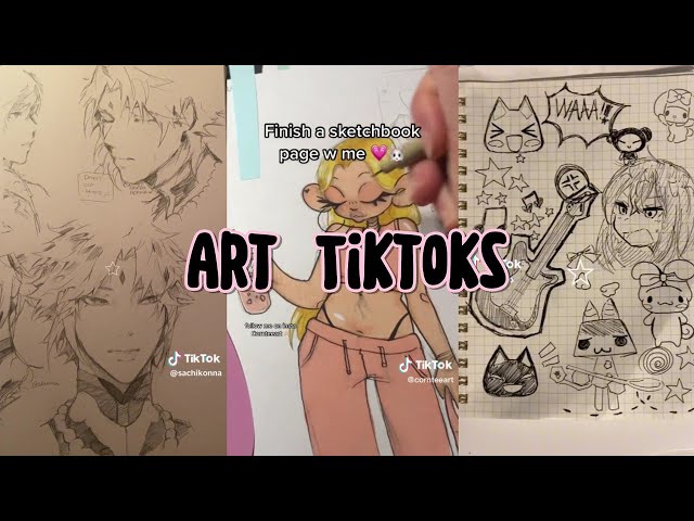 ✩Art Tiktoks I saved 😊✩
