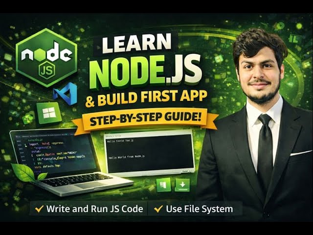 Node.js Basics Explained | Server Side JavaScript & APIs (Hindi)