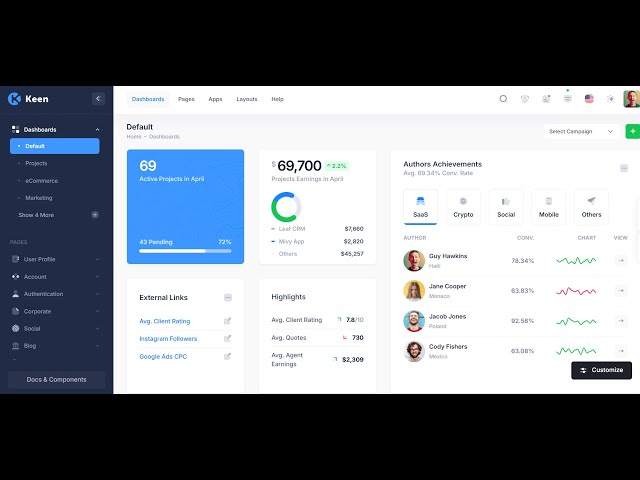 Free Angular 20 Admin Dashboard Template | Modern, Responsive & Fully Customizable UI