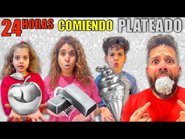 24H comiendo SOLO COLOR PLATEADO|4PLUSONE