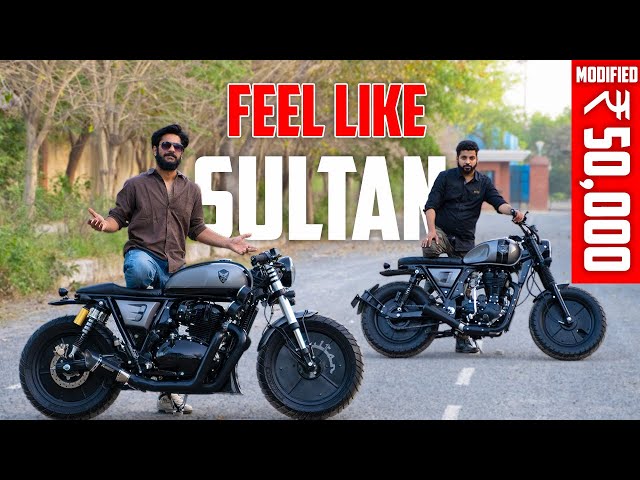 SULTAN India's Most Modified Royal Enfield, Modified In Just ₹ 1 LAKH - Neev Motorcycles Sultan👑
