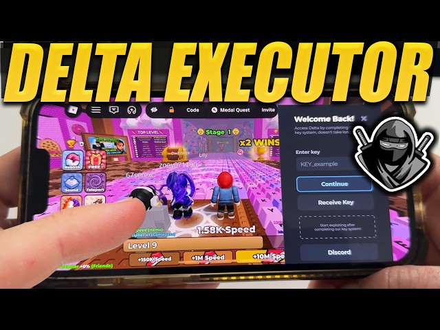 Delta Executor Mobile *NEW* Roblox Executor Tutorial iOS & Android No Computer
