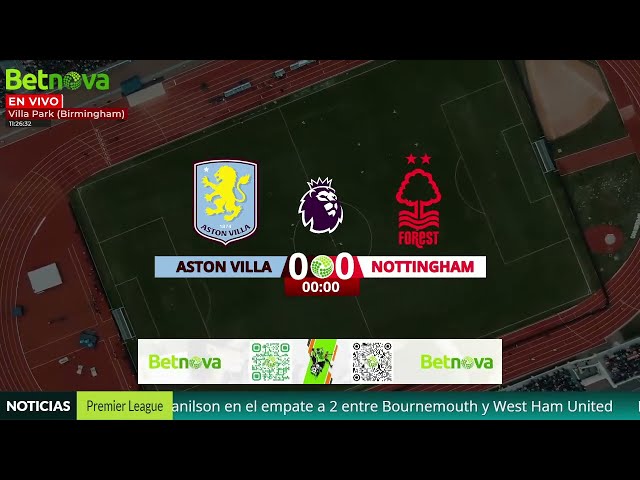 🔴 EN VIVO | Aston Villa 🆚 Nottingham Forest | Premier League 2025 | Fecha 31