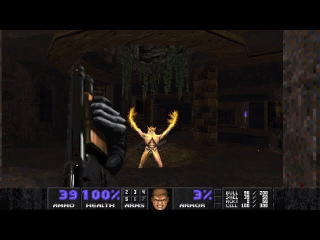 Doom II - Hypnagogia - MAP02: Cryptic Garden (Ultra-Violence 100%)