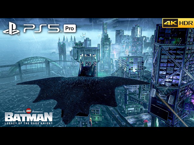 LEGO BATMAN Legacy of the Dark Knight (PS5 PRO) Gameplay Walkthrough Full Game [4K 60FPS HDR]