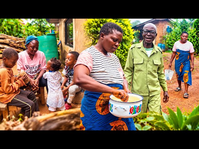 Life in Our African Village ❤️🔥 Simple African Morning Routine & Family Moments 