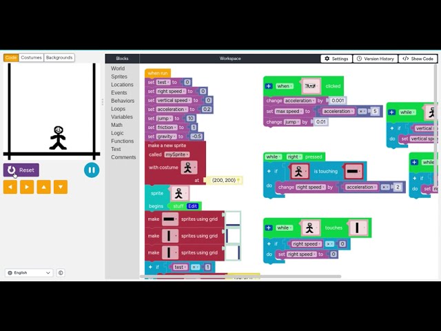 Showing my Code.org Sprite Lab Games!