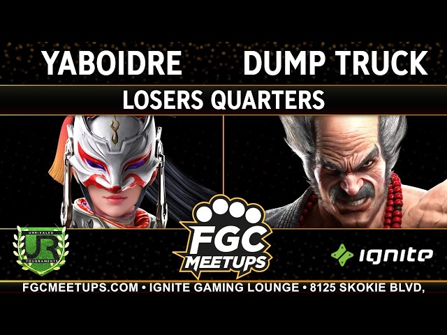 YaBoiDre (Kuni) vs Dump Truck (Heihachi) - FGC Meetups 126 LOSERS QUARTERS - T8