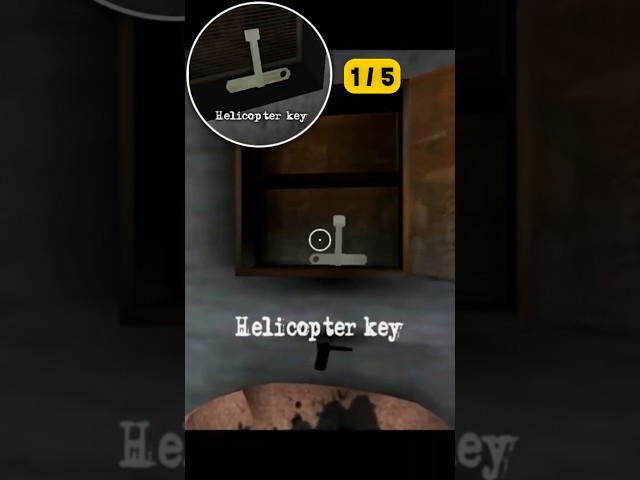 Helicopter Escape Items 🚁🏃‍♂️ Granny 2