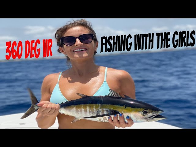 (360º VR) Fishing Adventure with the Girls- Boynton Beach Florida