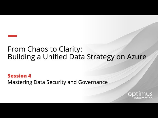 Mastering Data Security and Governance