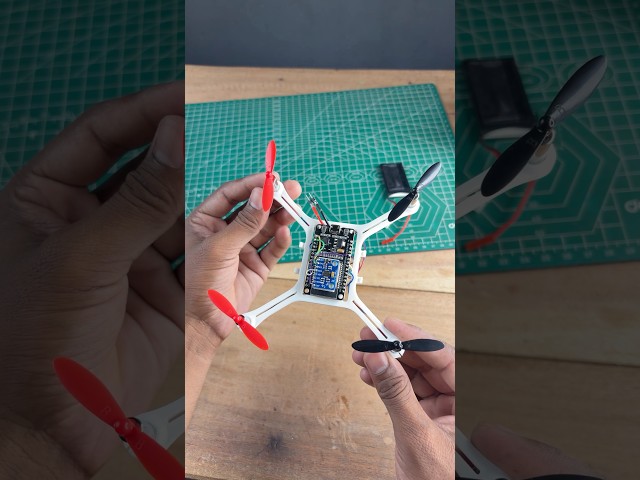 DIY ESP32 Drone | Control a Coreless Motor Drone With Your Phone #ashwinprojects #AltiumStudentLab