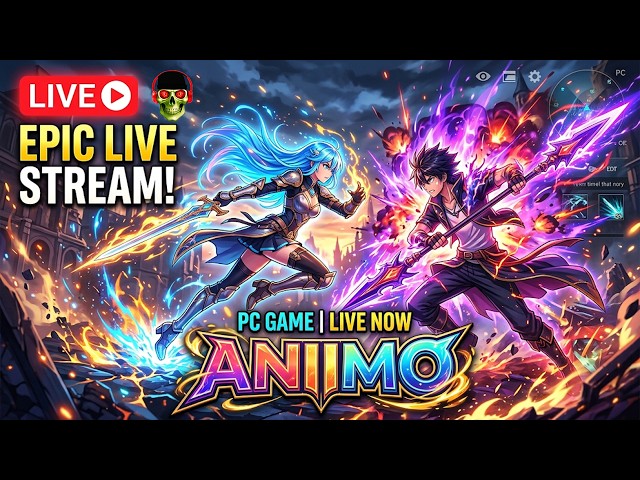 💠 JOGANDO ANIIMO AO VIVO!  💠 Gameplay no PC 🚀