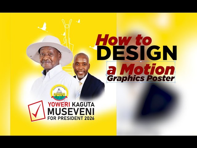 LEARN Fantastic /Advanced Motion Graphics POSTER  Design Techniques  |  Adobe After effects TUTORIAL