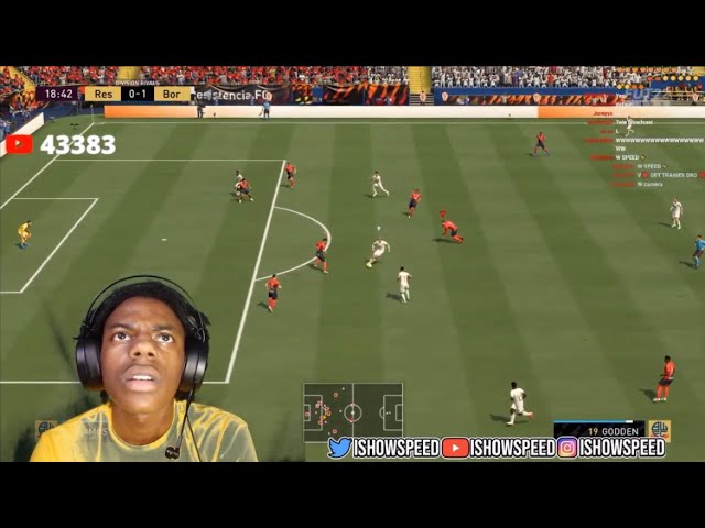 IShowSpeed Rages Playing FIFA 2022 Division Rivals (Full Video)