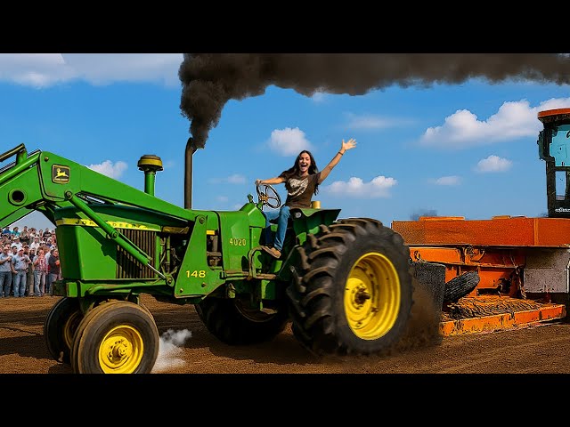 Will This Old Tractor Survive A Tractor Pull? 