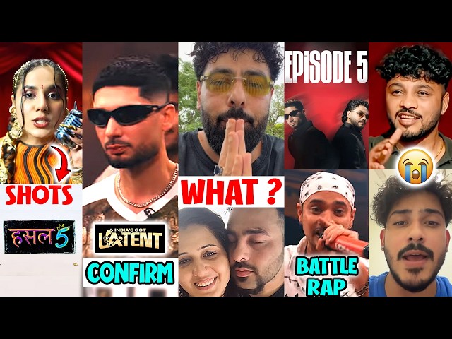 Badshah's Wife Breaks Her Silence🫨| AGSY SHOTS ON HUSTLE 5⁉️KR$NA's LATENT EPISODE, LEGACY, RAFTAAR