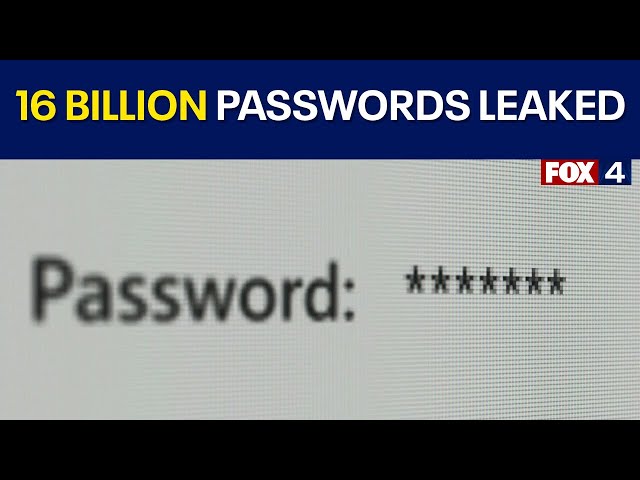 16 billion passwords discovered in massive data breach