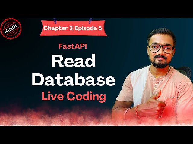 Read Records from MySQL Using FastAPI | Ch 3 Episode 5