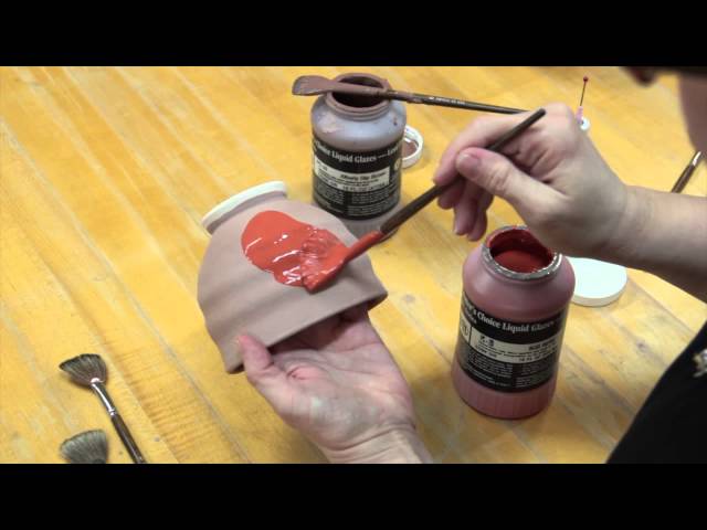 Tracy - Layering Potter's Choice by Brushing