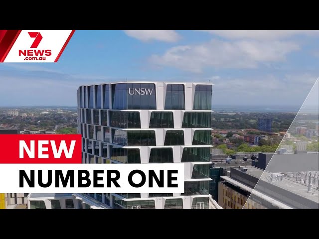 UNSW crowned Australia's number one university | 7NEWS