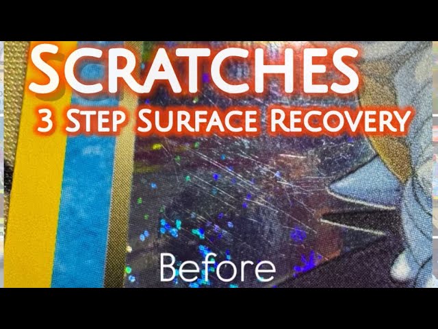 Dark Blastoise 1st Edition Pokémon - 3 Step Clean & Scratch Removal