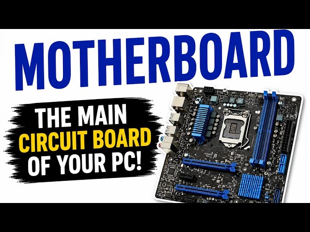 What is a Motherboard? | Complete Beginner's Guide to Computer Hardware Explained