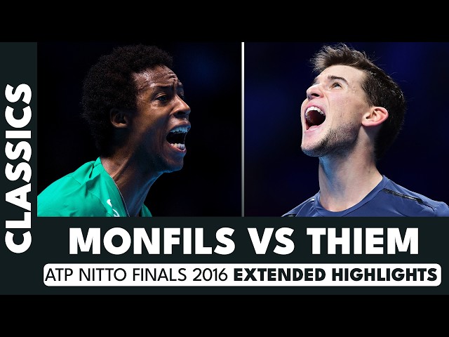 Gael Monfils vs Dominic Thiem EPIC Match 🔥 | ATP Nitto Finals 2016 Extended Highlights