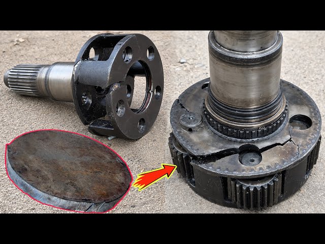 Authentic Process With Real Mechanic // How Repaired A Broken Priceless 5 Stars Uncanny Gear Carrier