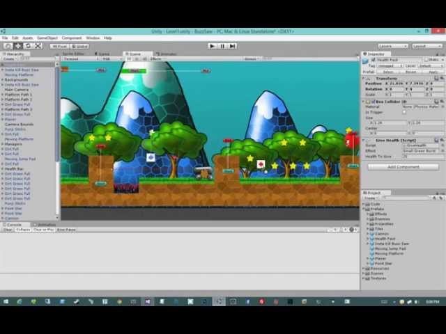 Creating 2D Games in Unity 4.5 #30 - Health Packs