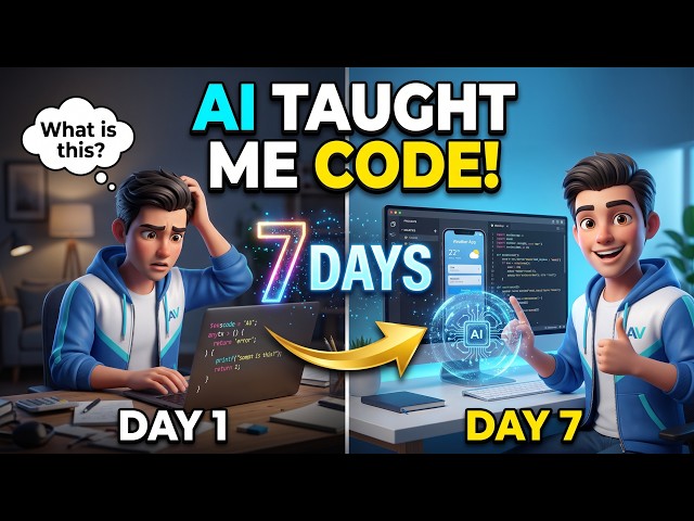 I Let AI Teach Me Coding in 7 Days — Here’s What Happened