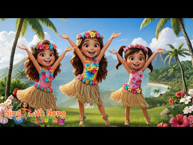 Aloha Song | Hawaiian Hula Hula Dance For Kids