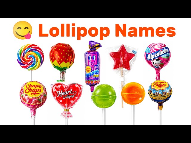 Learn Lollipop Names in English and Hindi