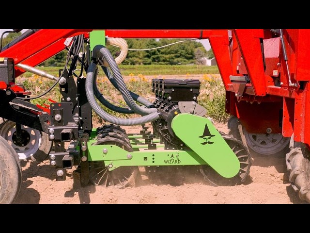 A Better Way to Plant Flowers: Wizard Precision Vacuum Planter in Action