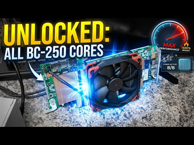 I Unlocked Every CPU Core on the BC-250 - Here's What Happened