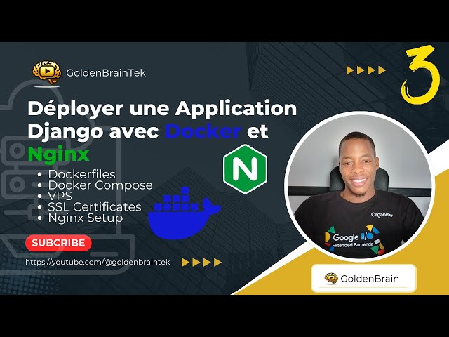🚀Dockeriser une Application Django avec Dockerfile/Docker Compose #3 | Déploiement Django Comeplete