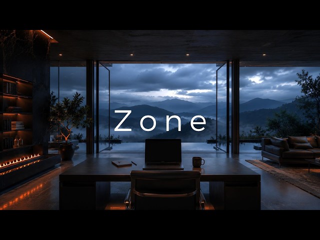 [Zone] 🎧 24/7 Mountain Storm Focus Music for Study, Coding & Productivity