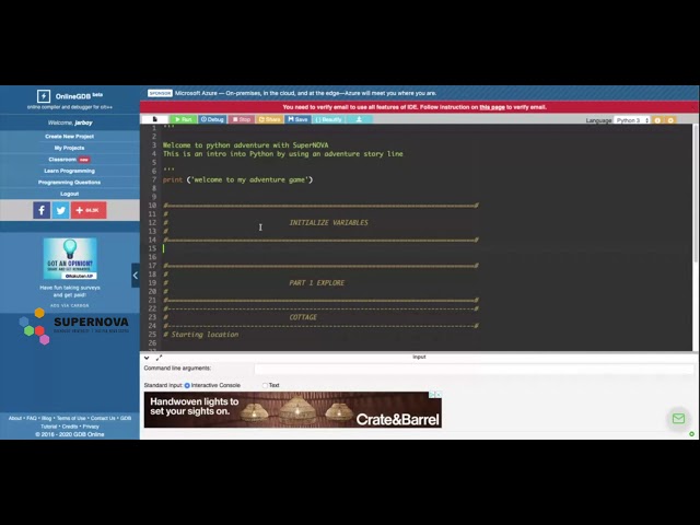 Computer Science Webinar: Introduction to Python [Live Stream Recording]