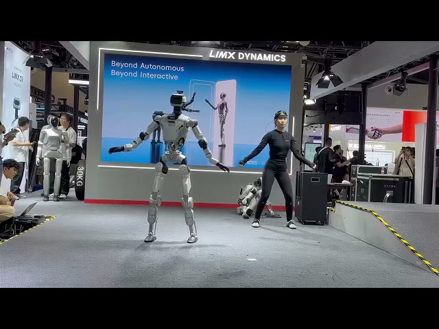 VeNet x Xsens: LimX Oli Teleoperation