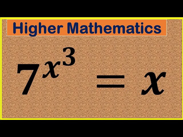 Maths Olympiad | Can You Solve This Tricky Exponential Equation?