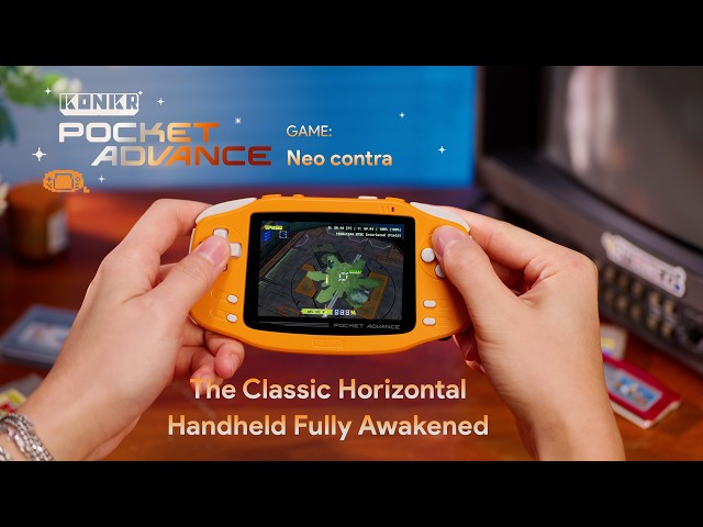 KONKR Pocket ADVANCE Gaming Experience:Neo contra