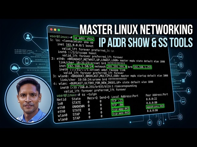 Stop Using ifconfig - Use Linux ip and ss in 2026