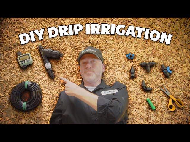 Confused by Drip Irrigation? How to Choose and Organize the Right Parts