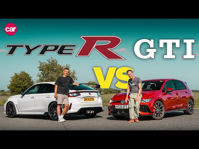 Honda Civic Type R vs VW Golf GTI Clubsport | Who makes the best hot-hatch?