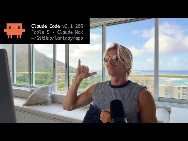 Day 20 - Vibe Coding App in Hawaii - Claude Fable 5 with GPT-5.6 Sol