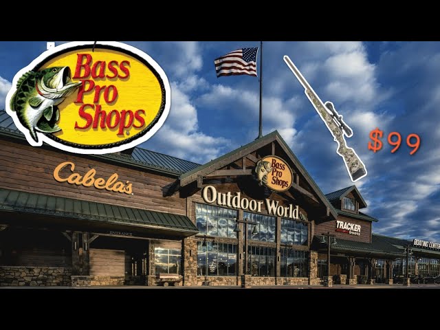 MIRA TODO LO QUE VENDE LA TIENDA CABELA'S Y BASS PRO SHOPS TIENDA DE CAZA ,ARMERIAS,CAMPING.ETC