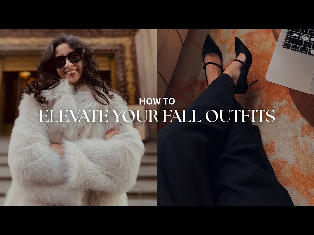 6 STYLING TIPS FOR YOUR FALL WARDROBE | 2026 AUTUMN/FALL OUTFITS
