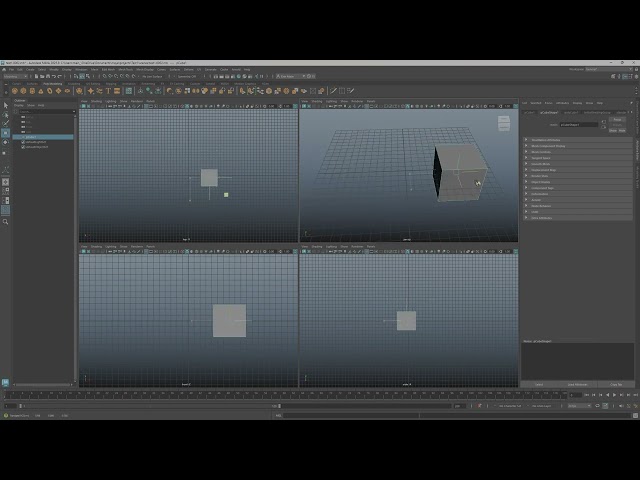 Using the Maya Hotkeys